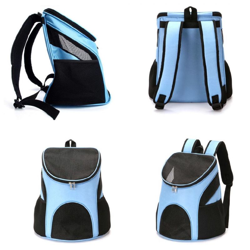 Pet Bag Outing Portable Bag Mesh Bag Breathable Pet Backpack Double Shoulder Backpack