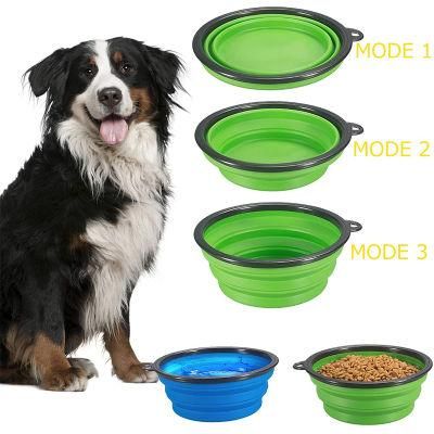 Silicone Soft Pet Food Tray with Metal Hook China Wholesale