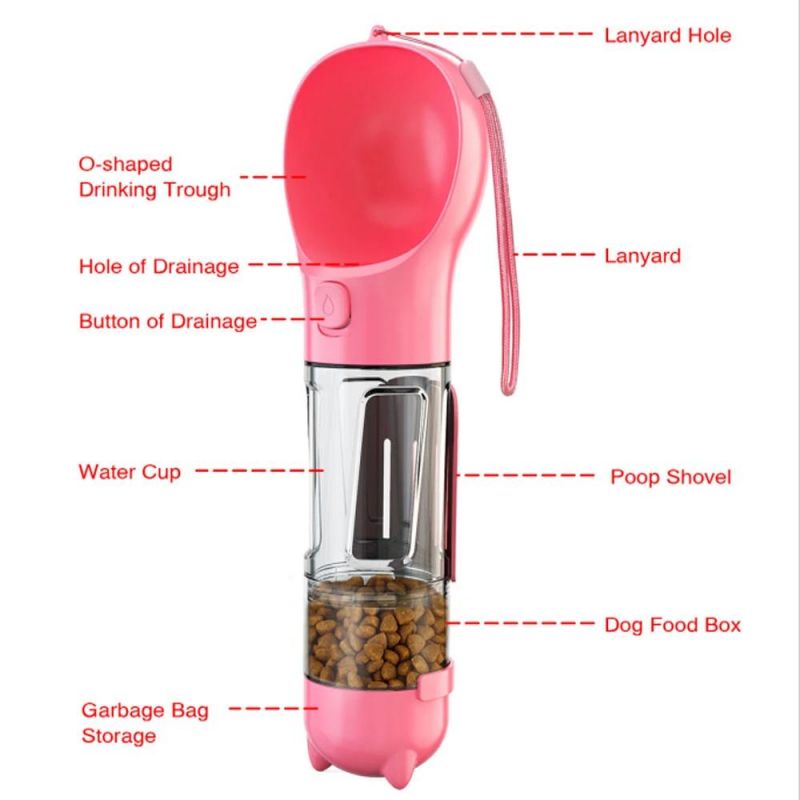 Multifunctional Pet Outdoor Travel Drinking Water Bottle Products