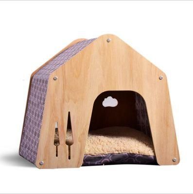 Large Wholesale Cat House Dog Bed Four Seasons General Pet Cage in a Variety of Colors