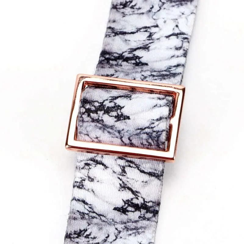 Marble Pattern with Polyester Dog Collar and Leash
