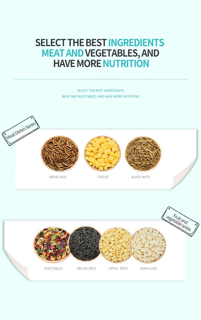 Yee Pet Mixed Snacks Various Flavors Nutrition Balance Healthy Food Supplies
