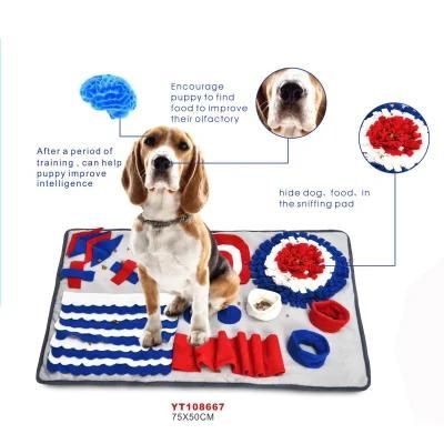 Petstar Interactive Dog Toy Iq Training Blanket Slow Feeding Snuffle Mat