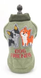Dog Sweater Knitted Clothes Woolen Costume/Dog Vest Wholesaler