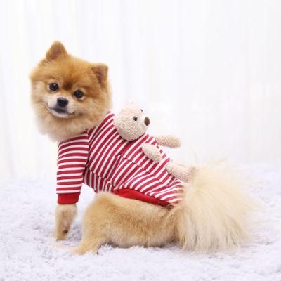 Wholesale Spring Summer Vest Cat New Doll Detachable Mesh Breathable Handmade Dog Clothes Pet Clothes Display