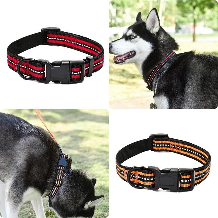 Outdoor Training Dog Collar Thickened Nylon Pet Collar