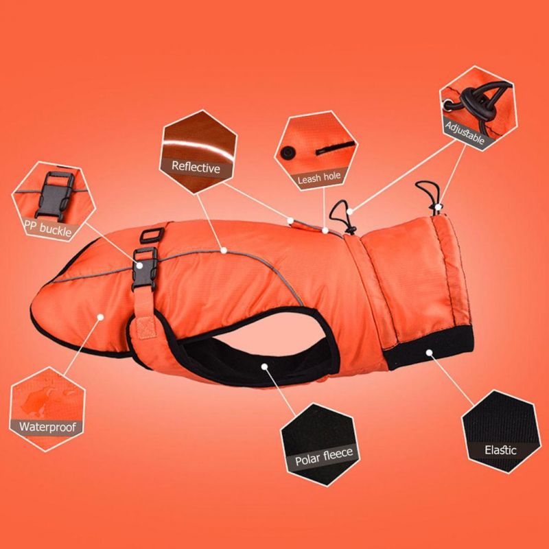 Good Quality Winter Pet Coat for Medium Large Dog