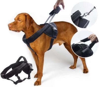 Heavy Duty Soft Padded Highly Reflective Medium and Large Dog Harness