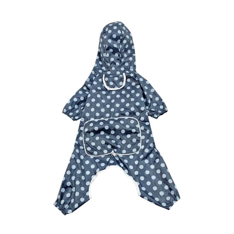 High Quality Pet Clothes Raincoat Double Deck Dog Raincoat Four Seasons Dog Pet Hoodies