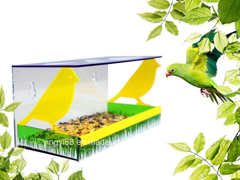 Best Price and Good Quality Acrylic Window Bird Feeder