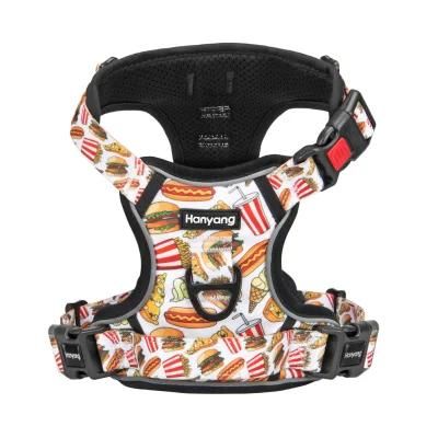 Manufacturer Wholesale Personilzed Brand No-pull Pet Harness Safety Adjustable Dog Harness for Outdoor