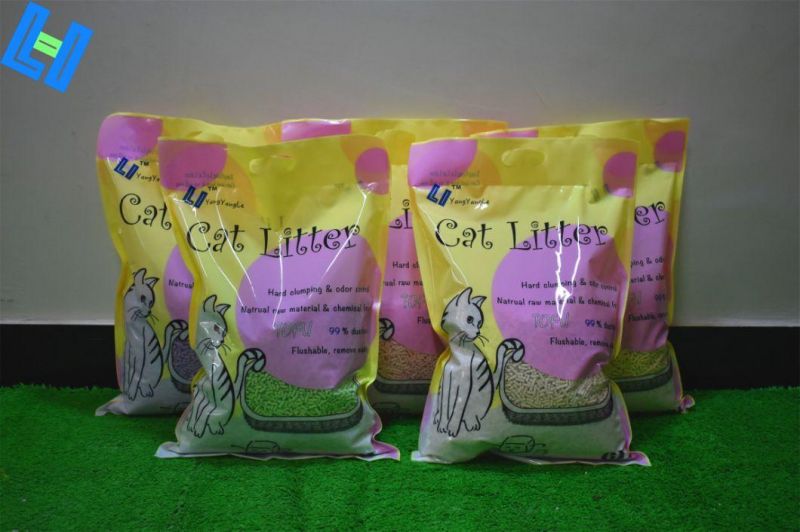 Lavender Scented Tofu Cat Litter with Odor Control and Flushable