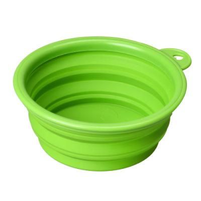 1000ml Pet Bowl Folding Silicone Travel Dog Bowls Walking Portable Water Bowl