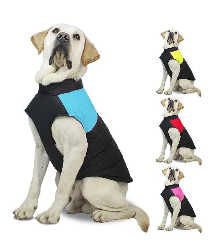 OEM Customized Pet Clothes Factory Wholesale Soft Polyester Cotton Dog Sweater Fashion Zipper Pet Coats Dogs Clothing for Winter