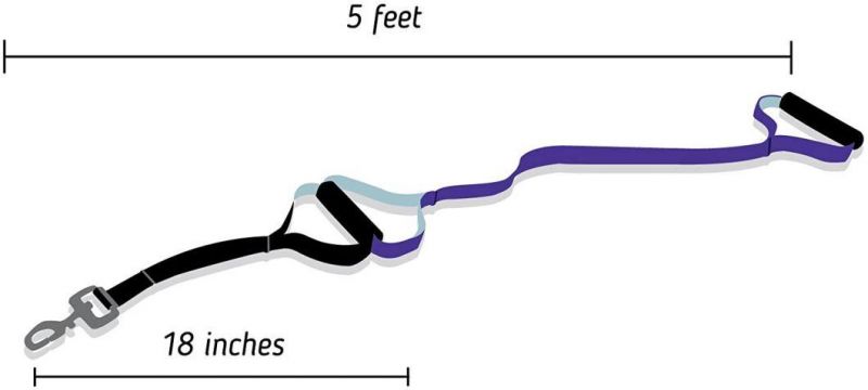 Double Soft Padded Handle Training Lead