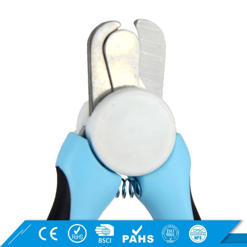 Professional Pet Nail Surgical Nail Baber Scissors Cat Dog Clippers and Trimmer with Safety Guard