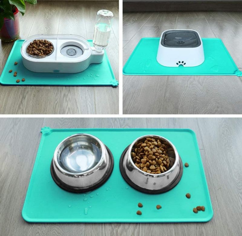 Keep The Ground Clean Pet Feeding Mat