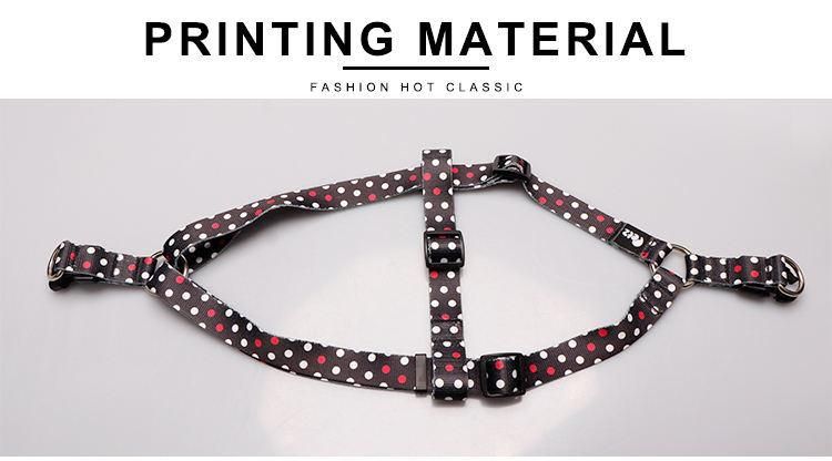 Customized Design Outdoor Professional Top Level Wholesale Thermal Transfer Material Pet Dog Harness
