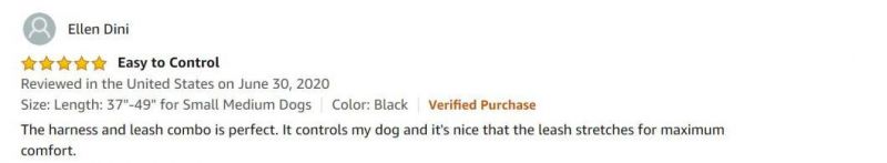 Tactical Bungee Dog Leash, Elastic Rope Lead with 2 Padded Traffic Control Handles