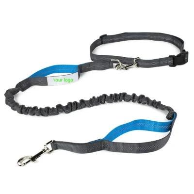 Reflective Stitching Dog Leash for Running, Hiking, Walking