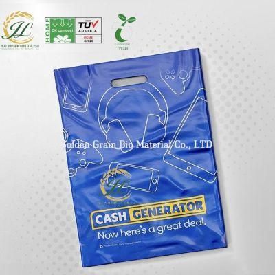 Custom Certified Corn Starch PLA Pbat Compostable Dog Poop Bags Biodegradable on Roll Wholesale