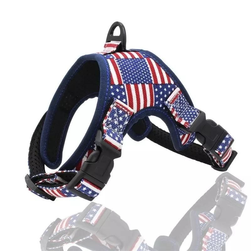 Amazon Hot Sale Explosion-Proof Soft Pet Mesh Dog Rope Chest Harness