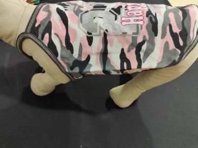 Happiness Fashion Dog Clothes Camouflage Printing Fashion Designer Pet Clothes