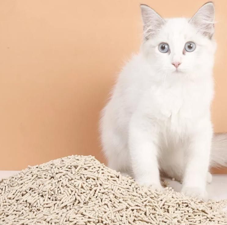 Fast Absorbing Flushable Toilet 6L Tofu Natural Flushable Pet Cat Litter