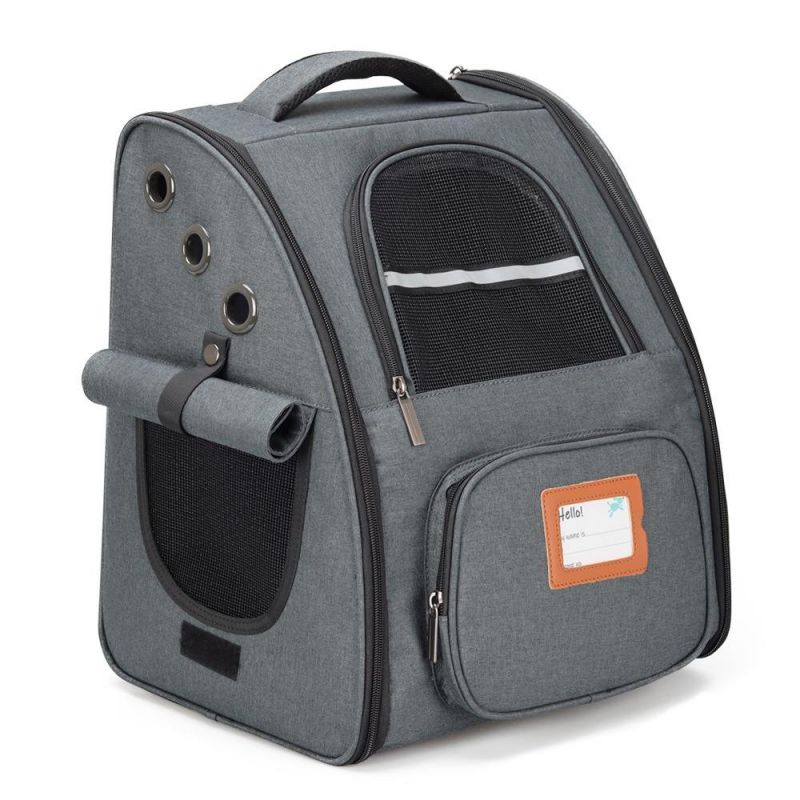 Leisure Pet Bag Transparent Design Pet Dogs/Cats Travel Tour Outside Carrier Bag