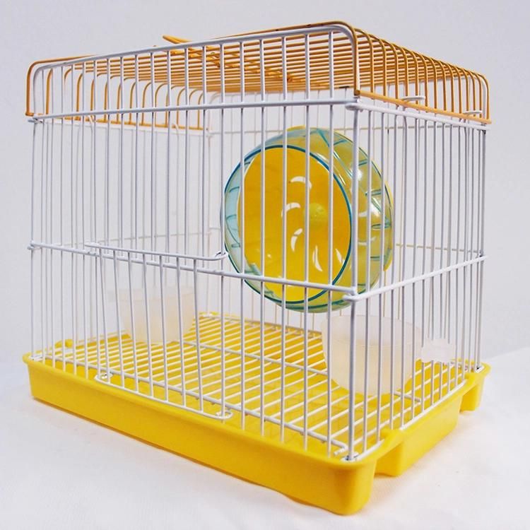 Four Colors Red Green Blue Yellow Pets Products Simple Hamster Cage Rat Cage Mice Rodent Animal Cage Hamster