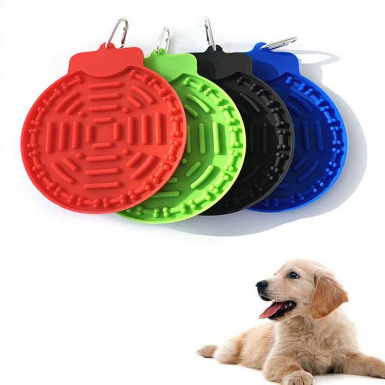 Factory Wholesale Pet Slow Food Plate / Dog Licking Pad Pet Plate