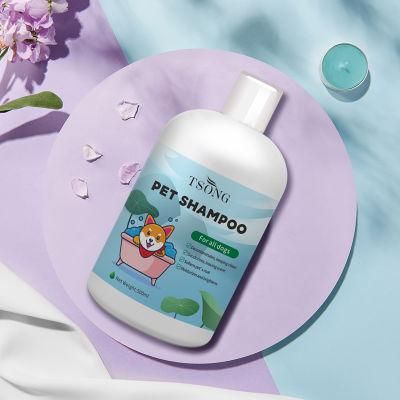 Tsong Contract Manufacturing Pet Hair Cleaning Shampoo for Pet Care 500ml Pet Shampoo for All Dogs