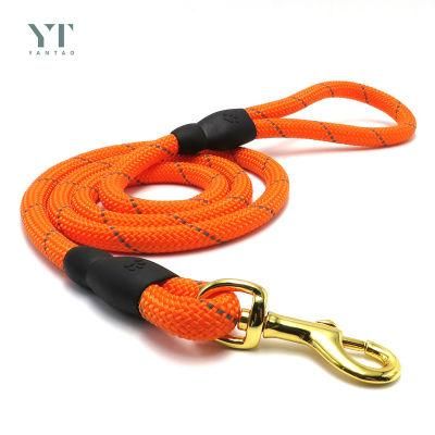 Strong Large Reflective Nylon Braided Climbing Rope Pet Dog Leash