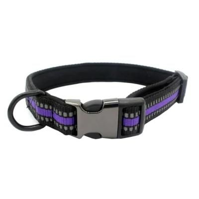 Soft Neoprene Lining Pet Collar for Large Dog Collar