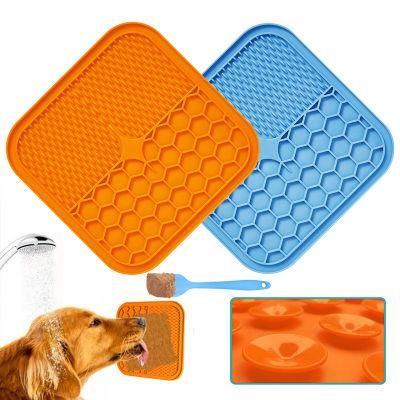 Silicone Dog Lick Pad Dog Slow Feeders Treat Dispensing