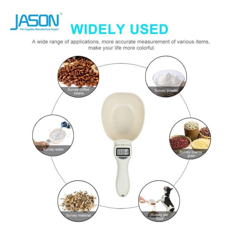 820g/1g Precise Digital Kitchen Scale Spoon Pet Food Scoop with LED Display