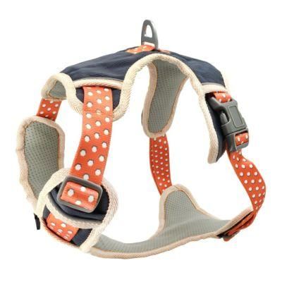Dog Harness Outdoor Durable Breathable Adjustable No Pull Training Pet Products