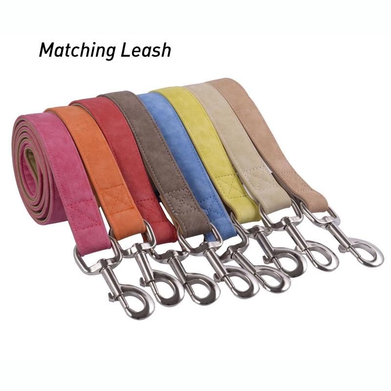 Factory Customized Durable Waterproof Classical Luxury PU Leather Dog Training Collars with Quick Release Buckle