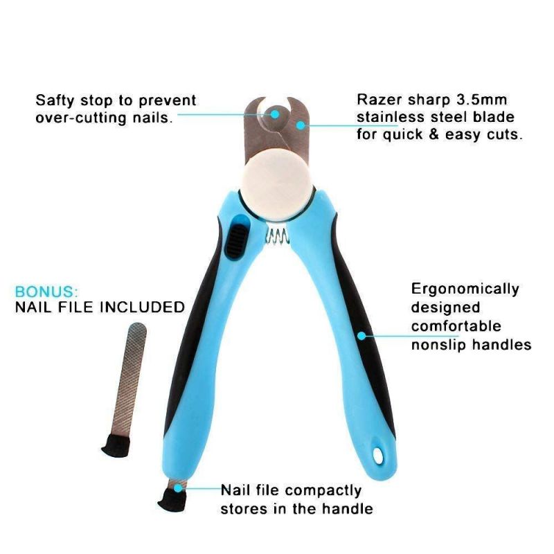 Dog Nail Clippers and Trimmer for Medium and Large Breeds