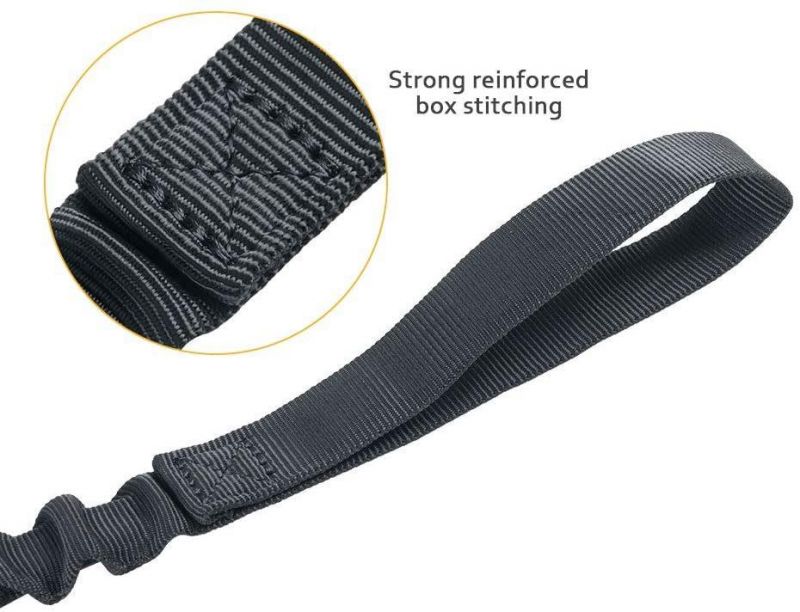 Durable and Lightweight Nylon Elastic Tactical Dog Leash