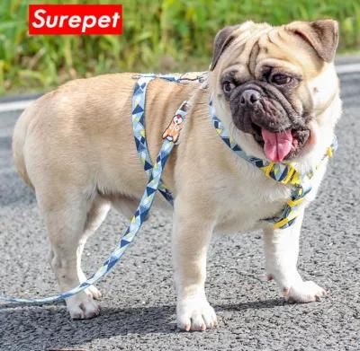 Dog Rope Factory Direct Braided Dog Rope Plus Collar Braided Dog Rope Pet Chest Strap
