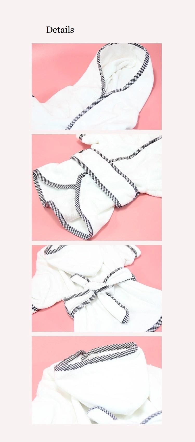 Fast Dry Comfortable Absorbent Dog Clothes Bathrobe