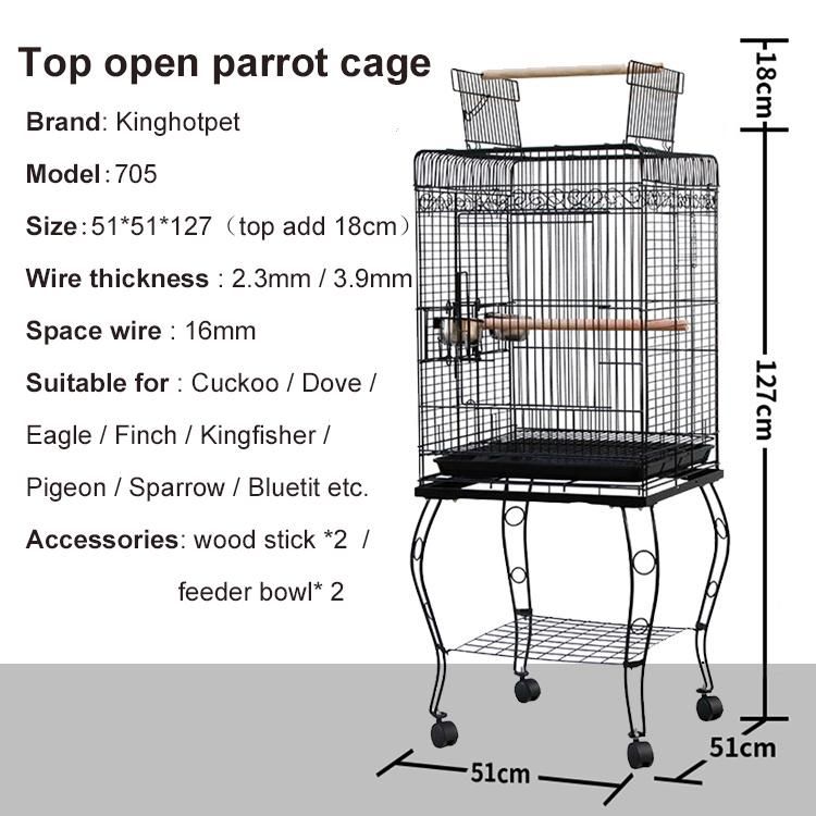 Customized OEM ODM Midwest Metal Cage Wholesale Pet Bird Cages Pet House