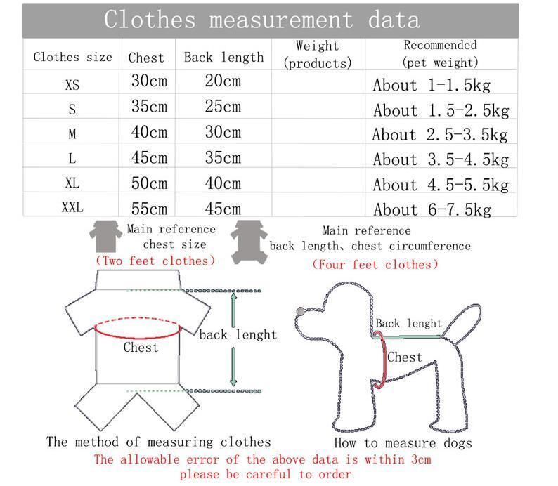 Reflective Sportswear Warm Small, Medium and Large Winter Pet Clothes