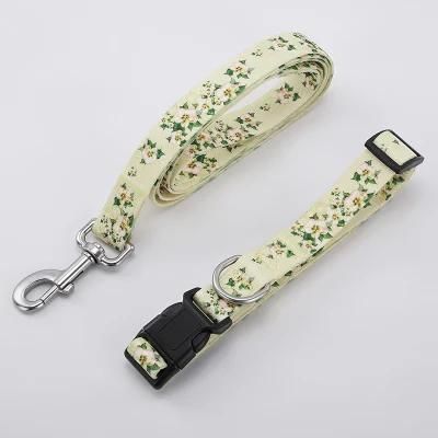 Customizable Logo Sublimation Dog Leash with Neck Ring Carabiner Hook