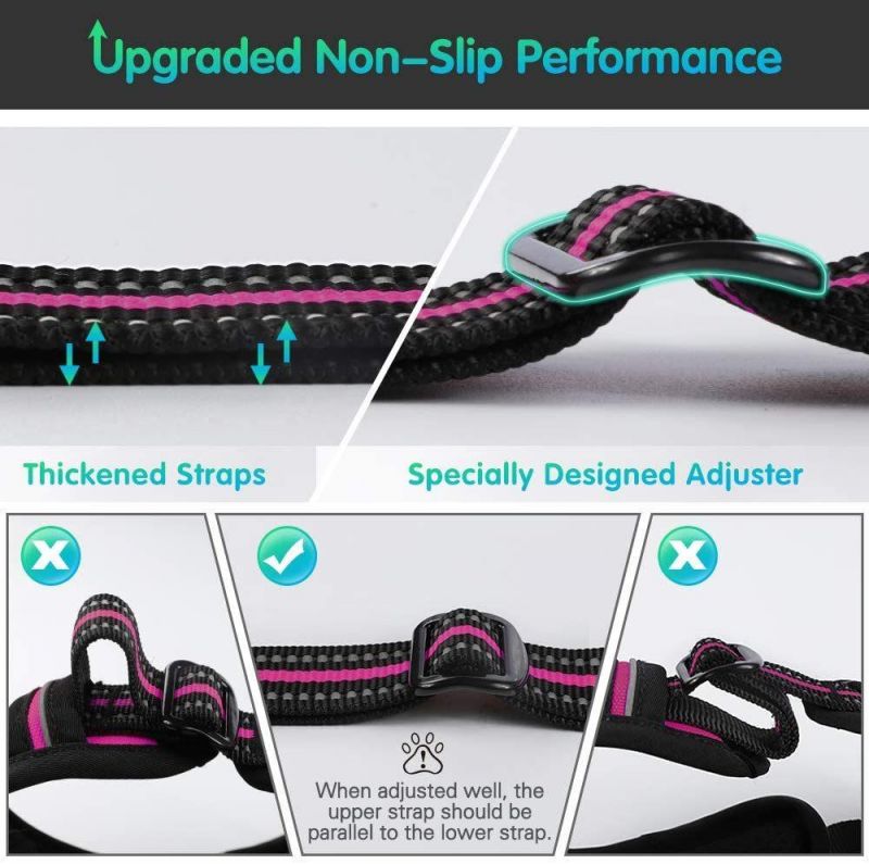 Custom Reflective & Breathable Sturdy Dog Harness