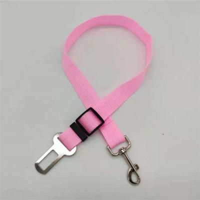 Cheap Adjustable Custom Logo Dog Pet Car Safety Seat Belt