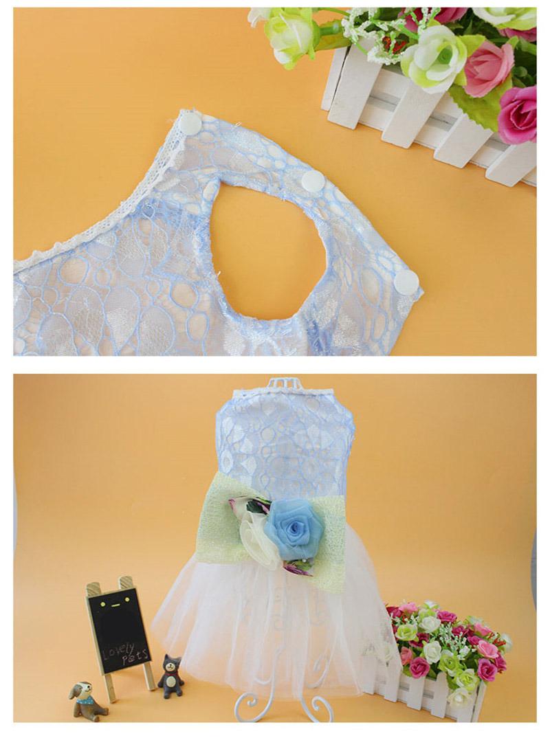 New Pet Dog Wedding Dress Cat Puppy Princess Dresses Party Apparel Harness