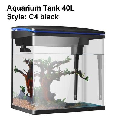 4 Different Colors Available Small Aquarium Fish Tank Kit 40L