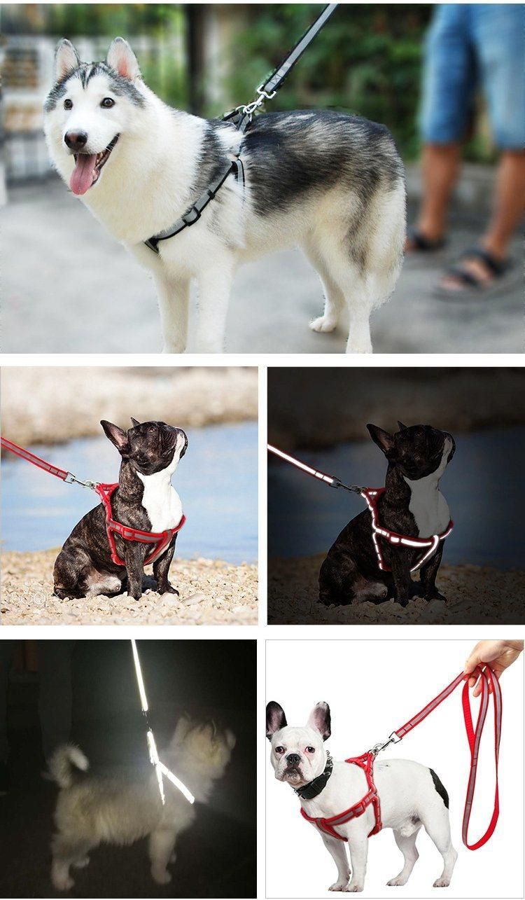 High Quality High Visibility Reflective Safety Durable Dog Harness Dog Collar Dog Leashes